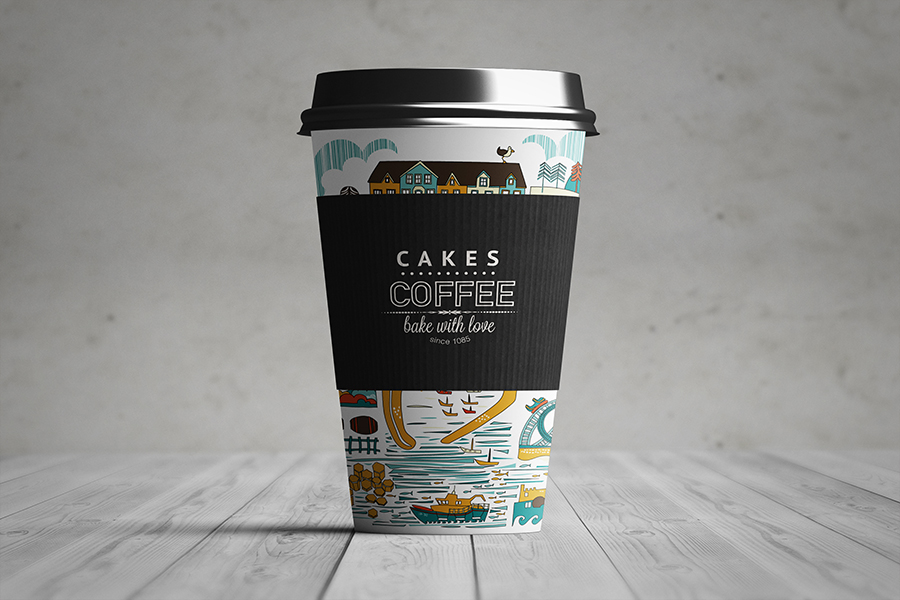 Free Classy Coffee Cup Mockup-1