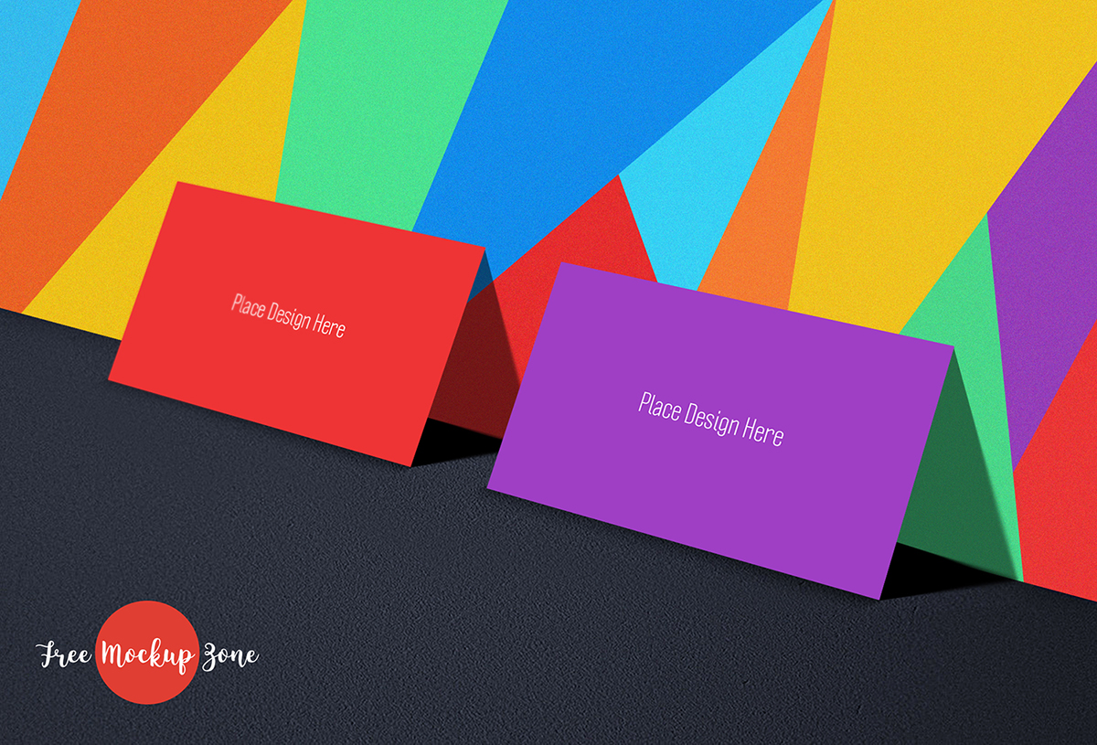 Free Tutti Frutti Business Card Mockup-300