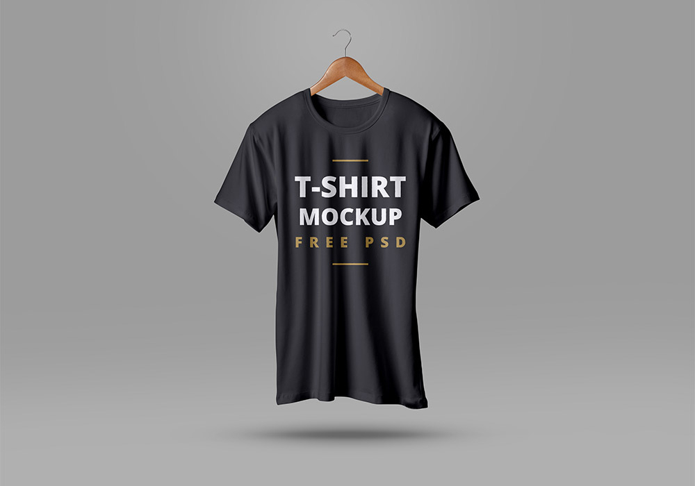 Free PSD T-Shirt Mockup-3