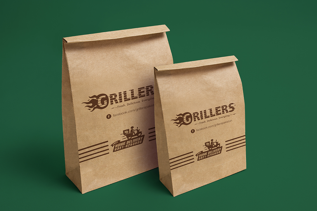 Coffee Tin Tie Bag Packaging Mock-up PSD