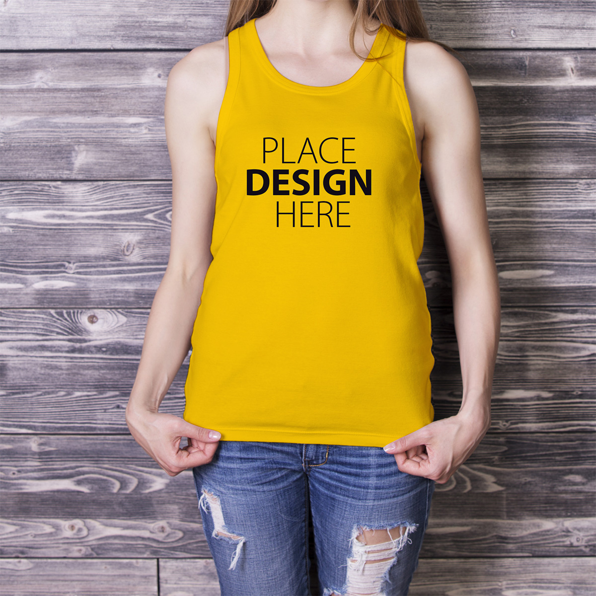 Women Tank Top Mockups PSDs