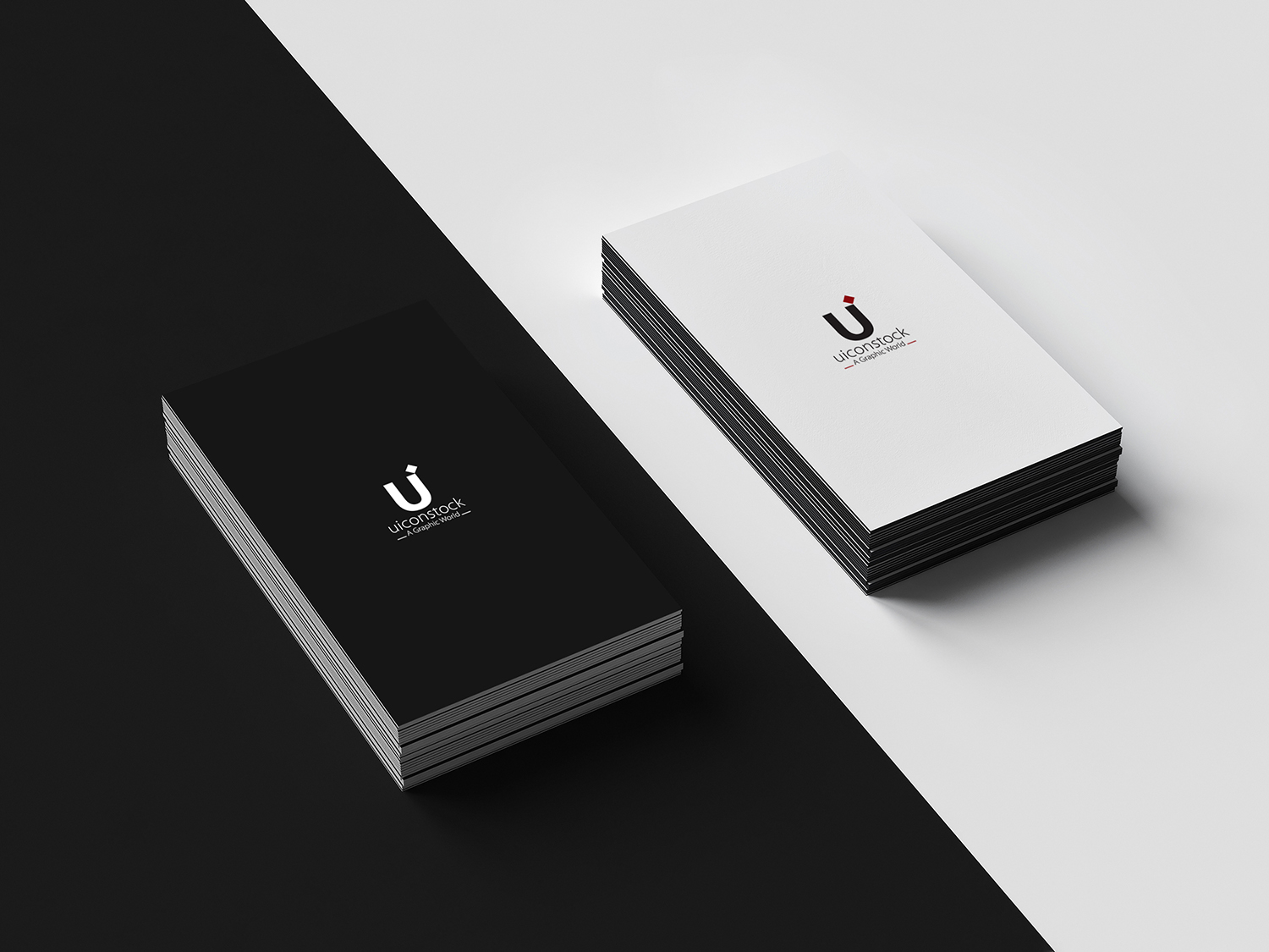 Free Flato Business Card Mockup Psd