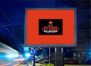 Free-Outdoor-City-Street-Billboard-Mock-up-For-Advertisement-2017
