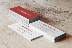 Free-Business-Card-Stack-Mockup