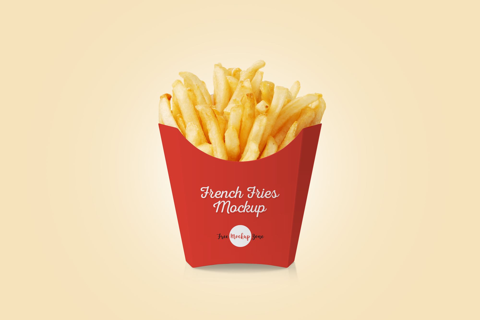 French Fries Mockup