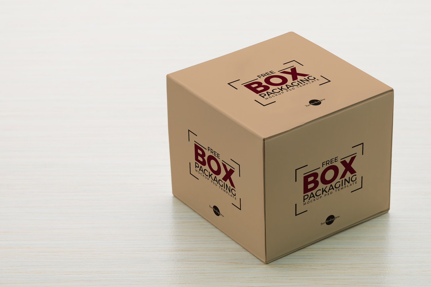 Download Free Box Packaging Mockup Psd Templatefree Mockup Zone PSD Mockup Templates