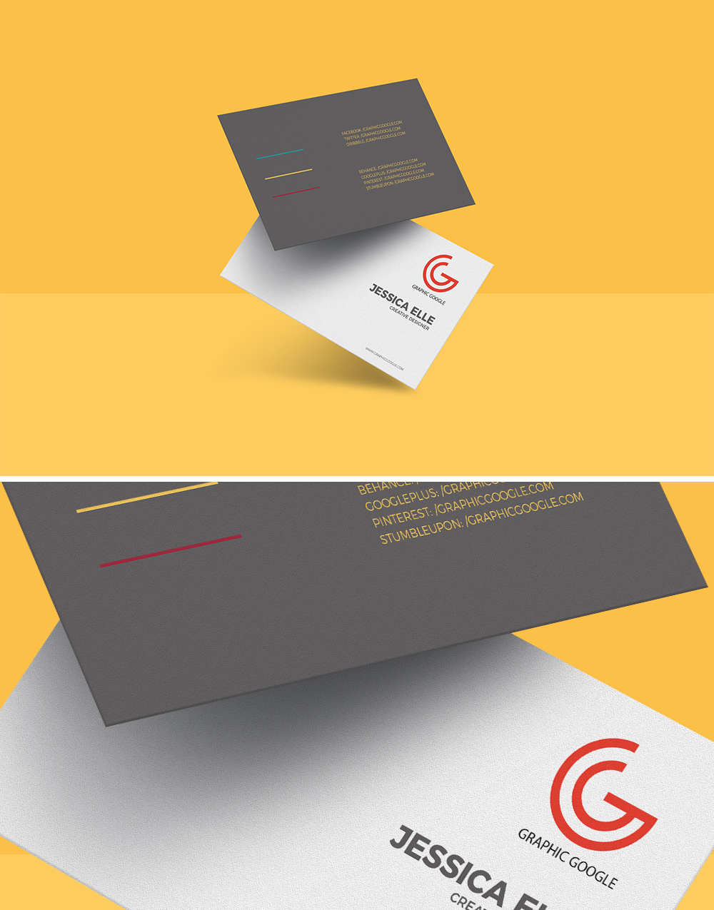 Free-Floating-Business-Card-PSD-Mockup-Template-Preview