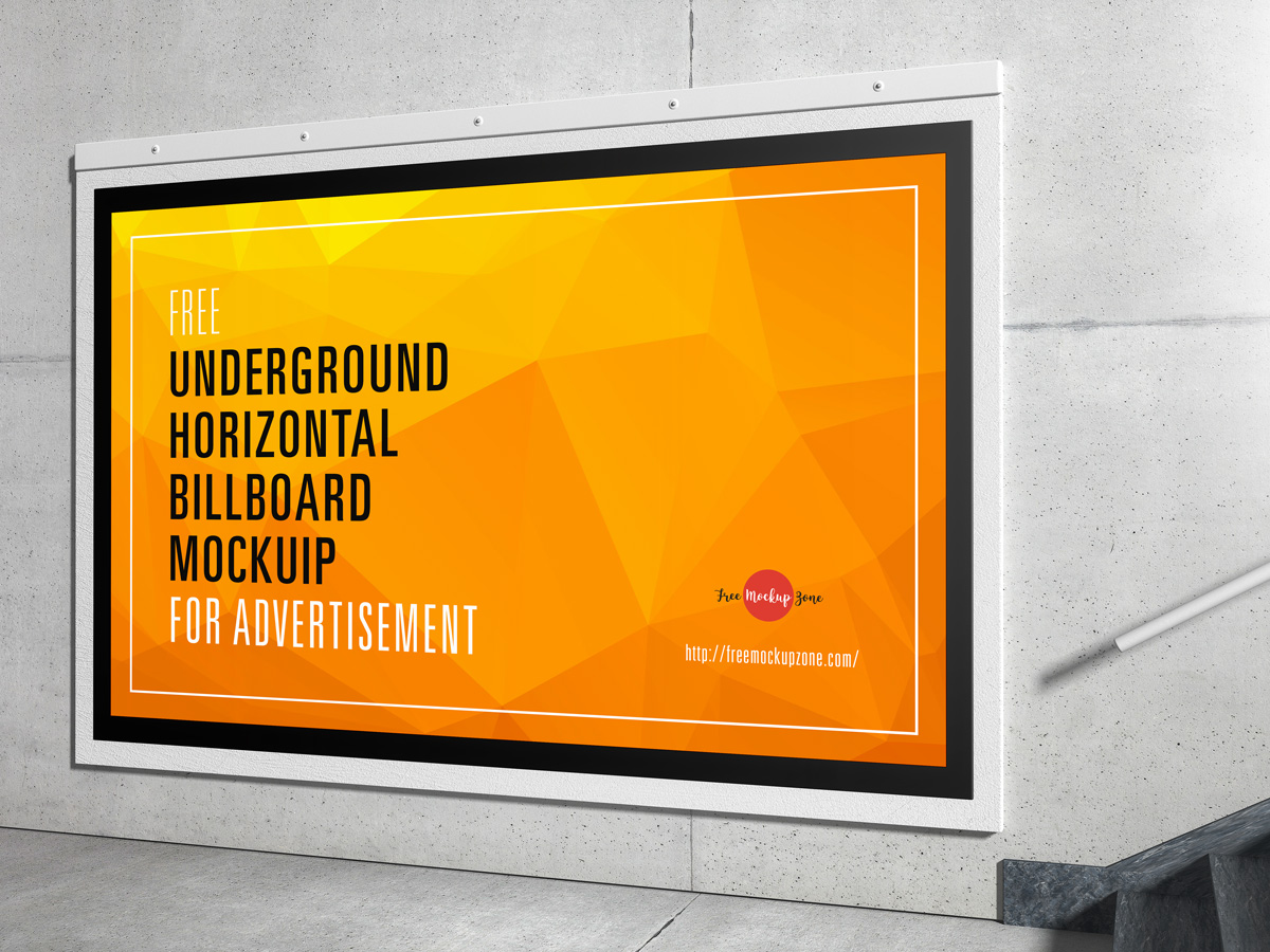 Free-Underground-Horizontal-Billboard-Mockup-For-Advertisement