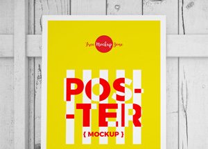Free-Standing-Poster-on-Wood-Mockup-#1-600