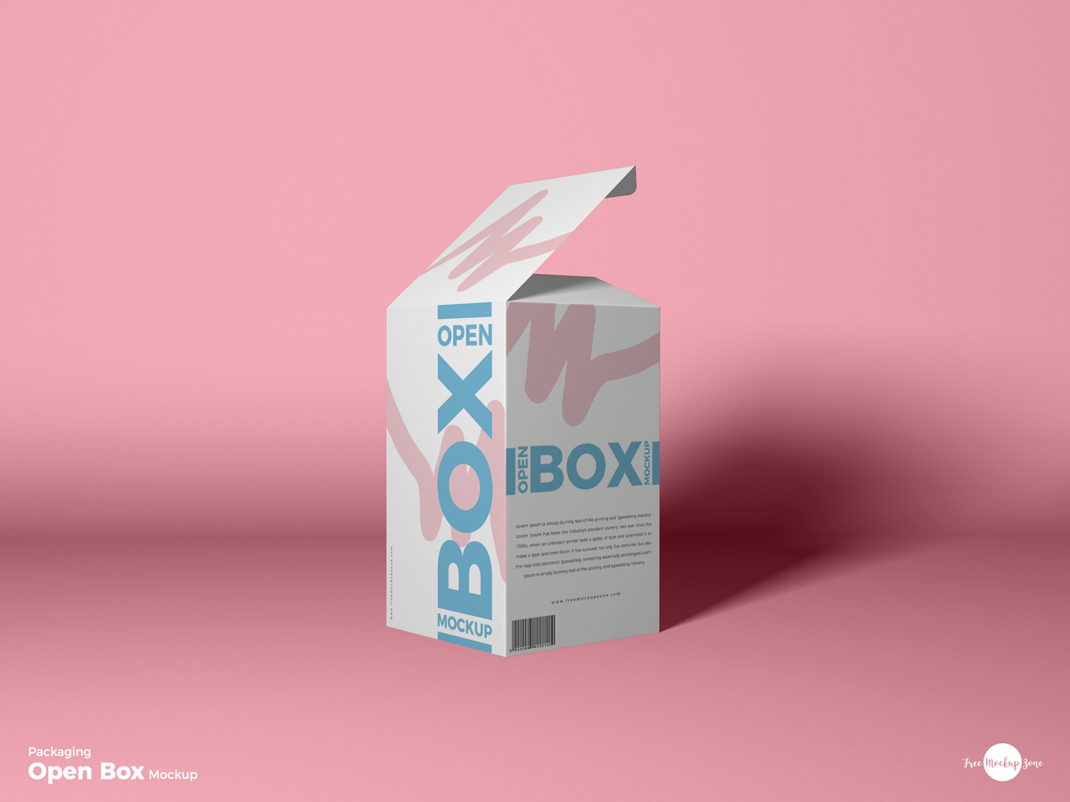 Free Cuboid Vertical Box Packaging Mockup Psd Set Good Mockups