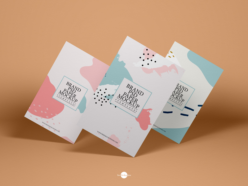 Free-Brand-PSD-Paper-Mockup-Template