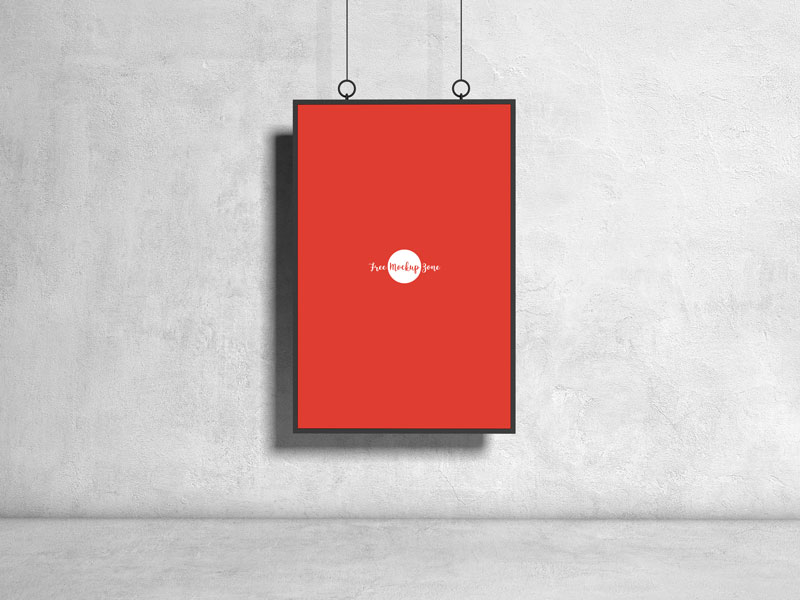 Free-Brand-PSD-Poster-Mockup-Design