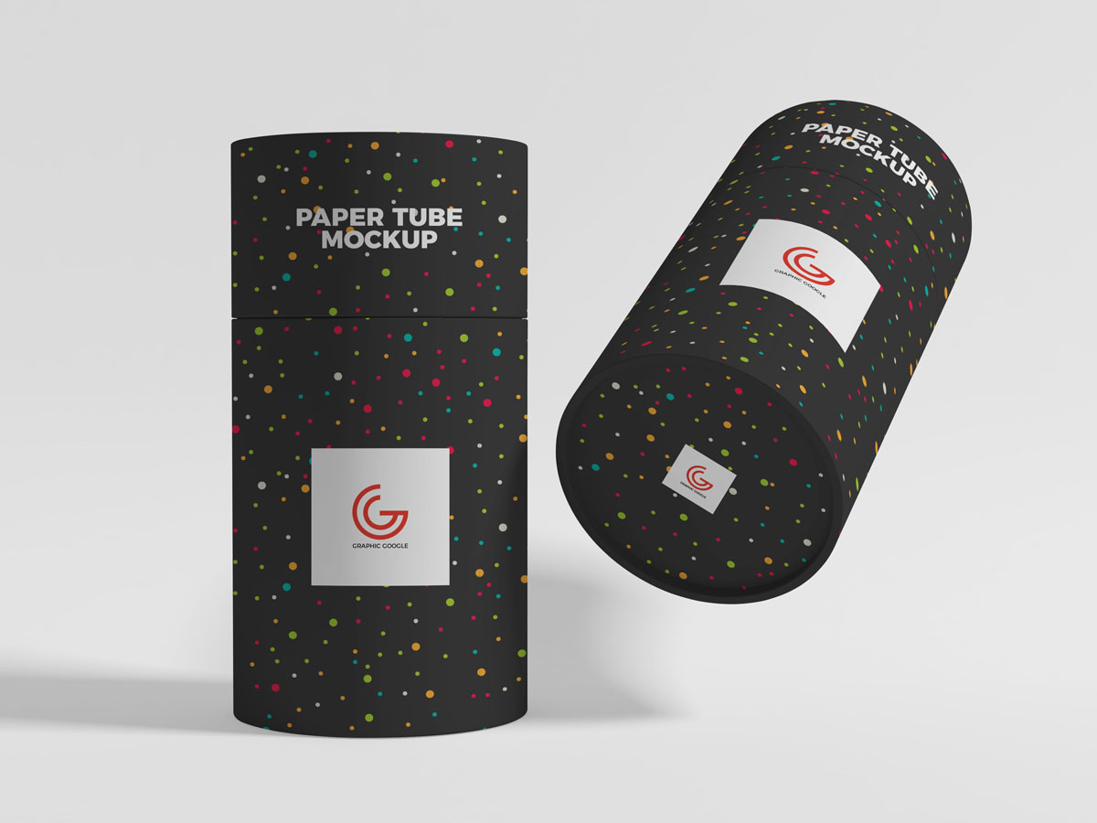 Download Free Psd Packaging Paper Tube Mockup Free Mockup Zonefree Mockup Zone 3D SVG Files Ideas | SVG, Paper Crafts, SVG File