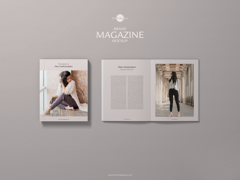 Magazine Mockup Images 5 691 Vectors Photos