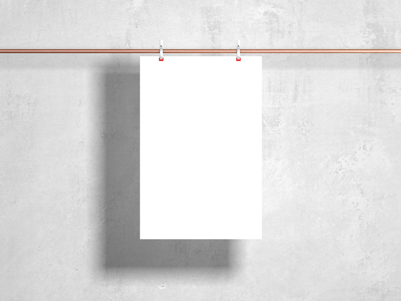 Free-Modern-Clipped-Hanging-Poster-Mockup-600