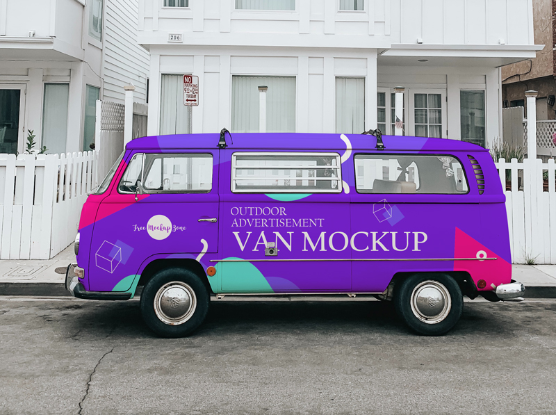 Free-Outdoor-Advertisement-Van-Mockup-600