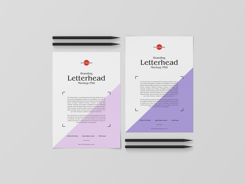 Download Free Branding Letterhead Mockup Psd Free Mockup Zonefree Mockup Zone Yellowimages Mockups