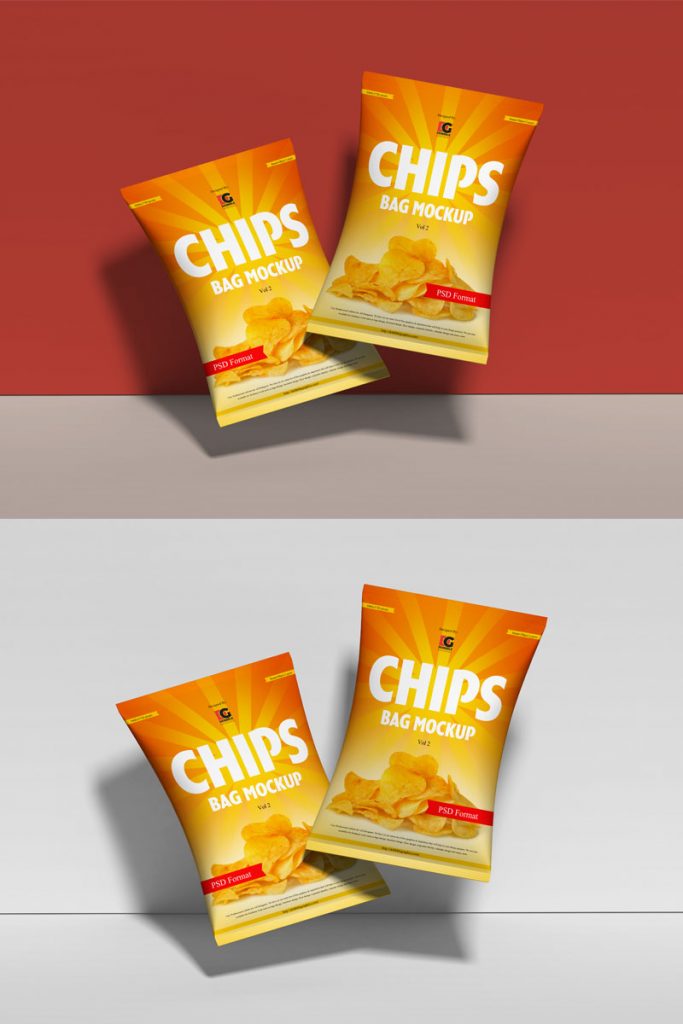 Free Chips Packaging Mockup PSD Free Mockup ZoneFree