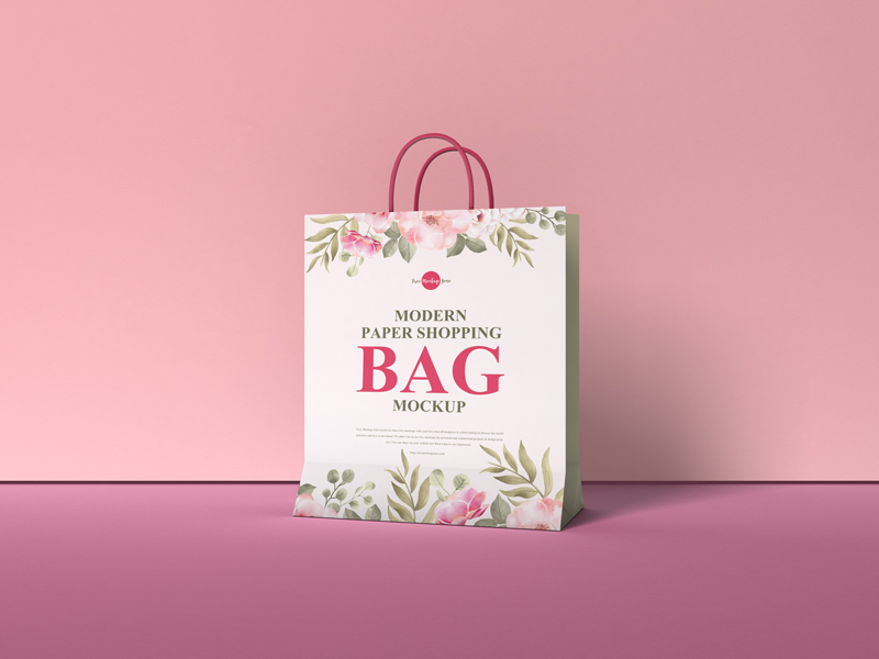 Free-Modern-Paper-Shopping-Bag-Mockup