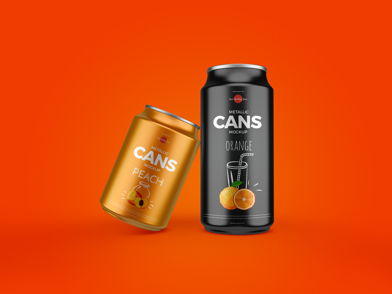 Free-2-Metallic-Cans-Mockup