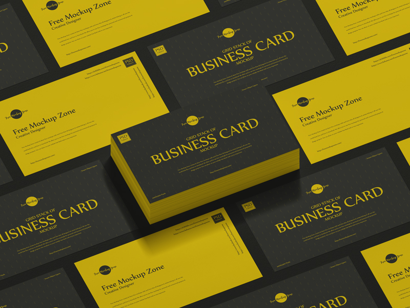 Free Gift Card Mockup PSD Set - Good Mockups