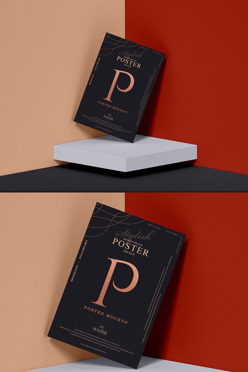 Free-Stylish-Branding-Poster-Mockup