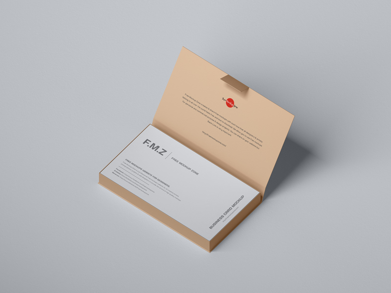 Envelope and Business Card Mockups