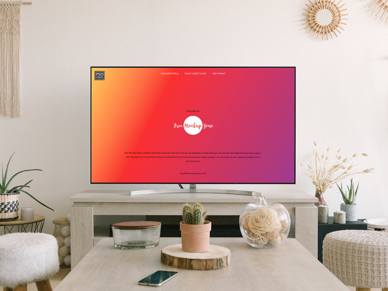 Free-Flat-TV-Screen-Mockup