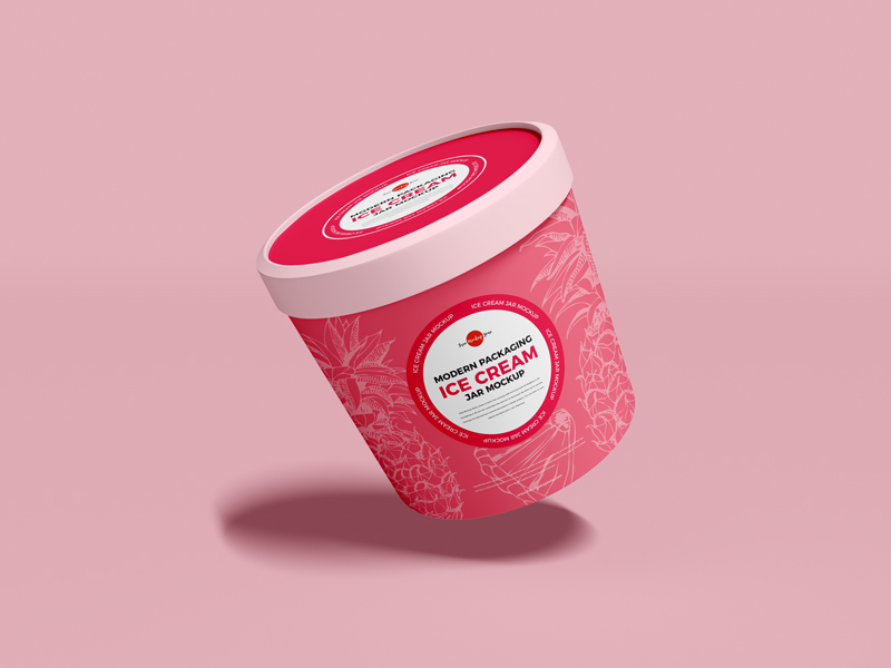 Free-Modern-Packaging-Ice-Cream-Jar-Mockup