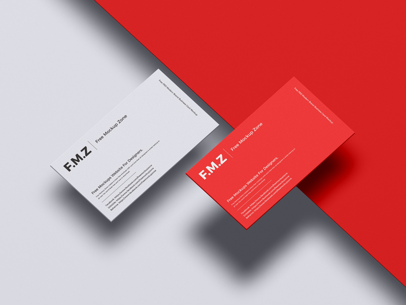 Free-PSD-Modern-Brand-Business-Card-Mockup-600