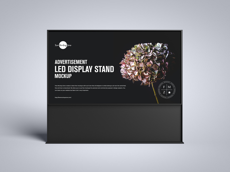 Free-Advertisement-LED-Display-Stand-Mockup-1