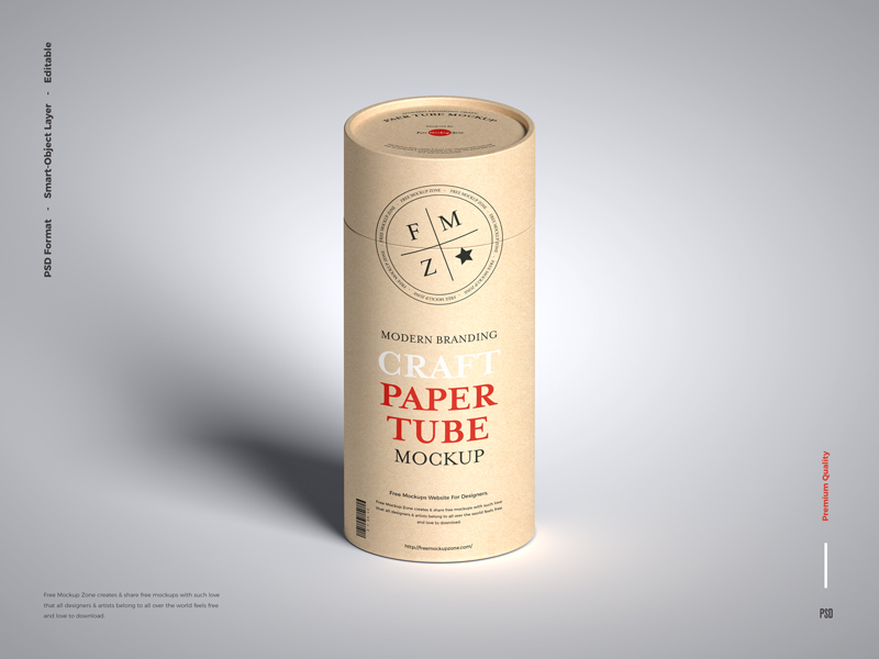 Free-Modern-Branding-Craft-Paper-Tube-Mockup