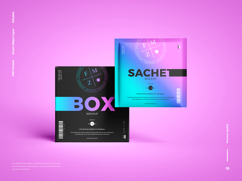 Free-Sachet-With-Box-Packaging-Mockup-600