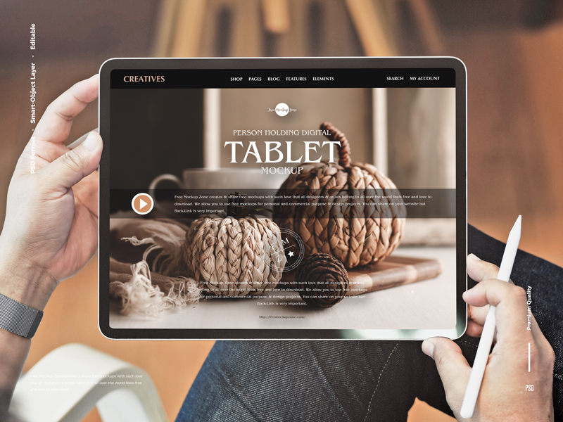 Free-Person-Holding-Digital-Tablet-Mockup