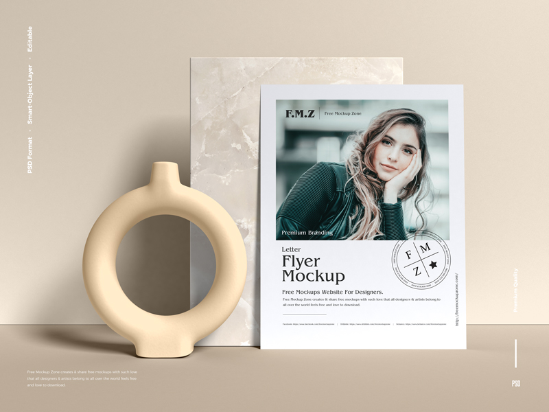 Free-Premium-Branding-Letter-Flyer-Mockup