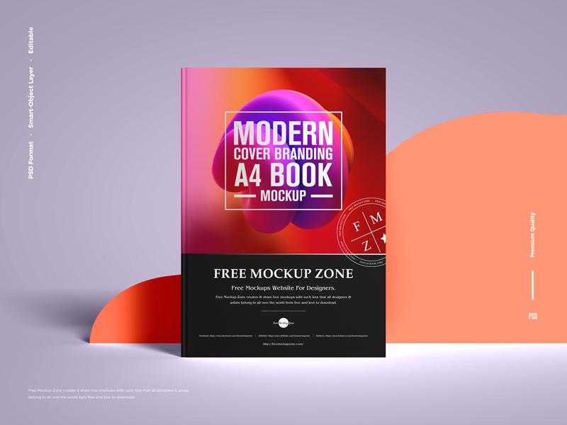 Free-Modern-Cover-Branding-A4-Book-Mockup