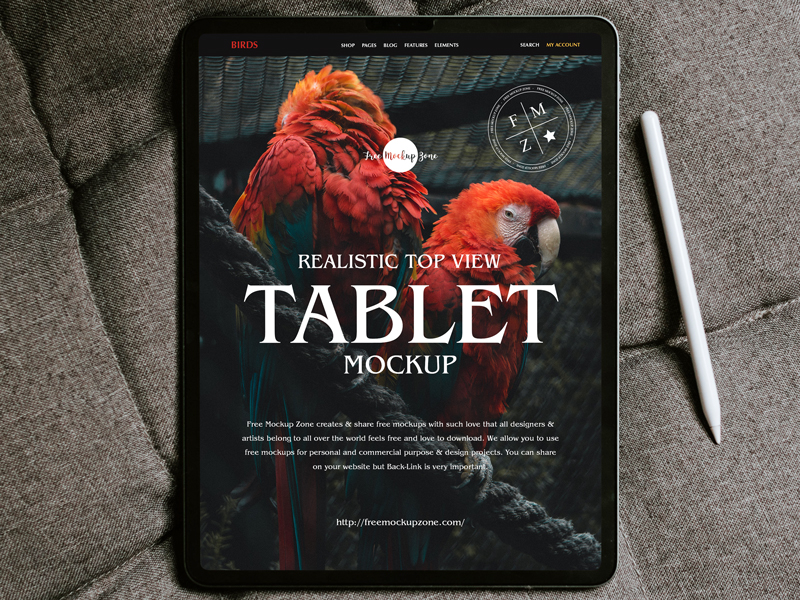 Free-Realistic-Top-View-Tablet-Mockup-600