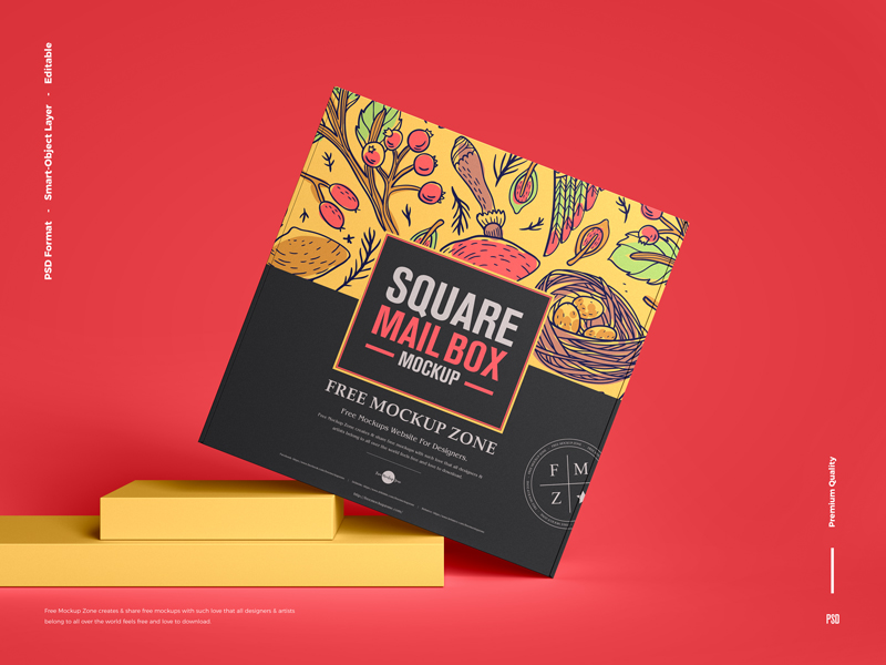 Free-Square-Mail-Box-Mockup-600