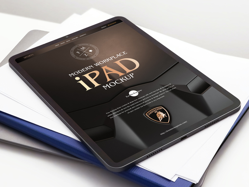 Free-Modern-Workplace-iPad-Mockup-600