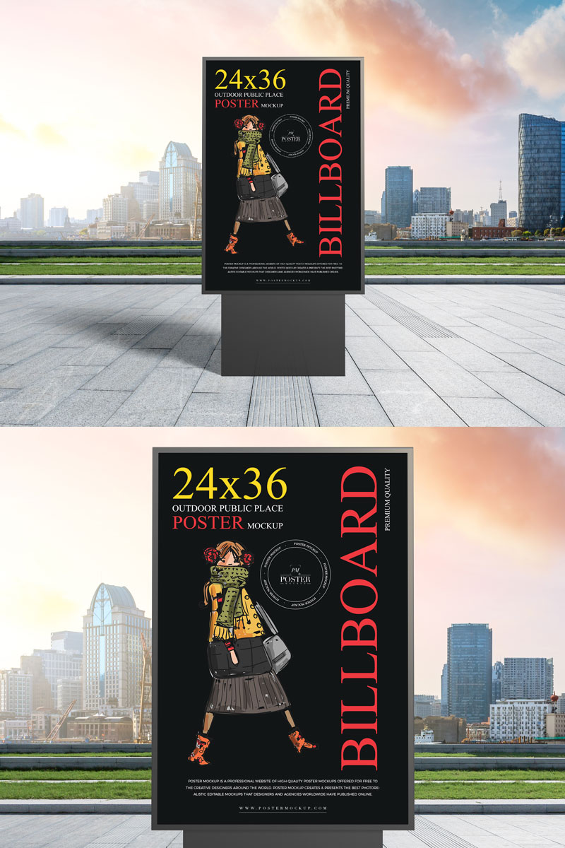 Free-Outdoor-Billboard-Poster-Mockup-PSD