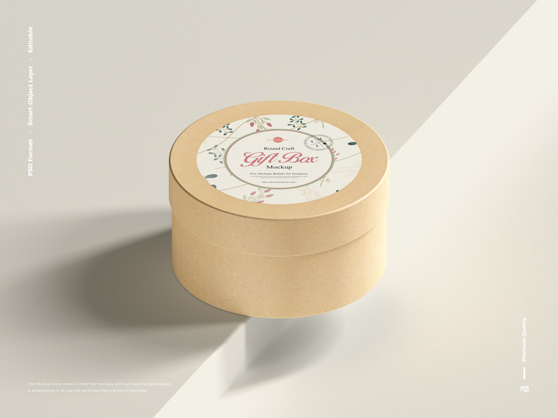 Craft Box w/ Two K-Cups Mockup - Free Download Images High Quality PNG, JPG