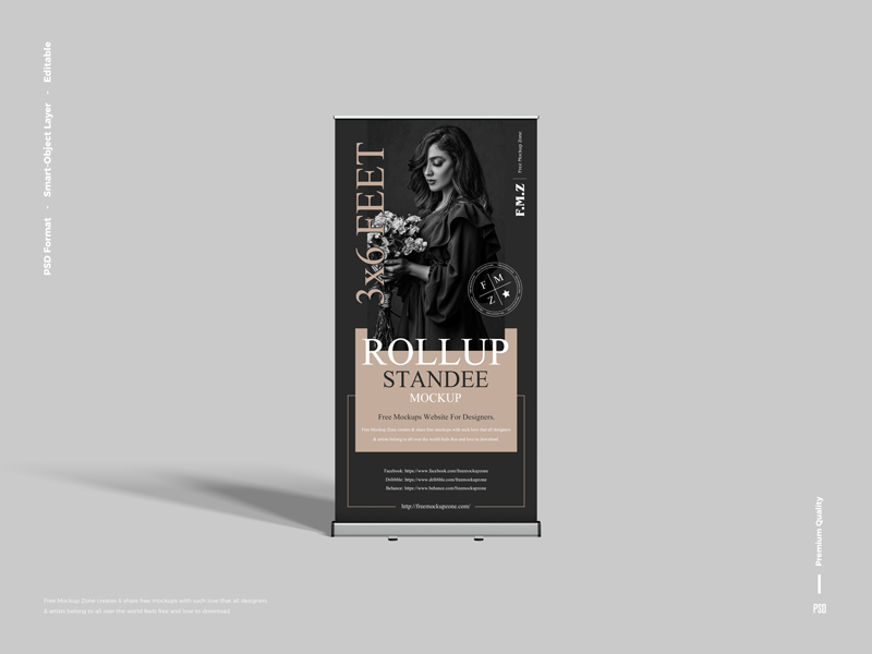 Free-3x6-Feet-Rollup-Standee-Mockup