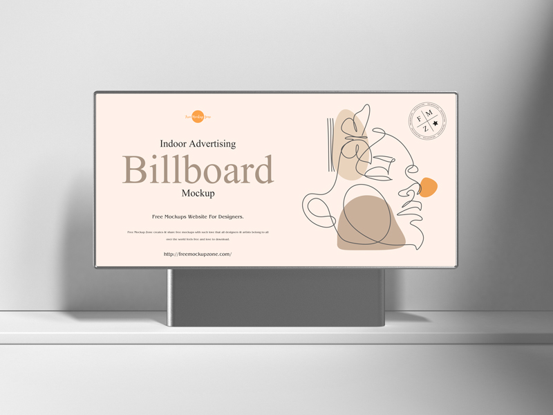 Free-Indoor-Advertising-Billboard-Mockup