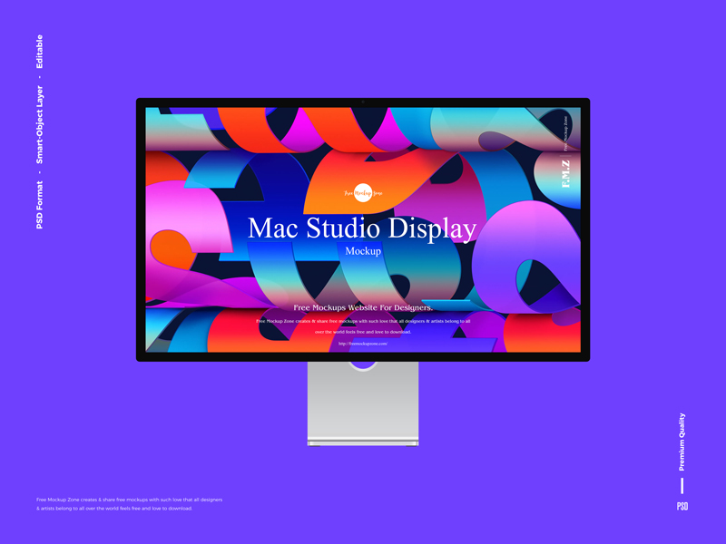 mac monitor psd