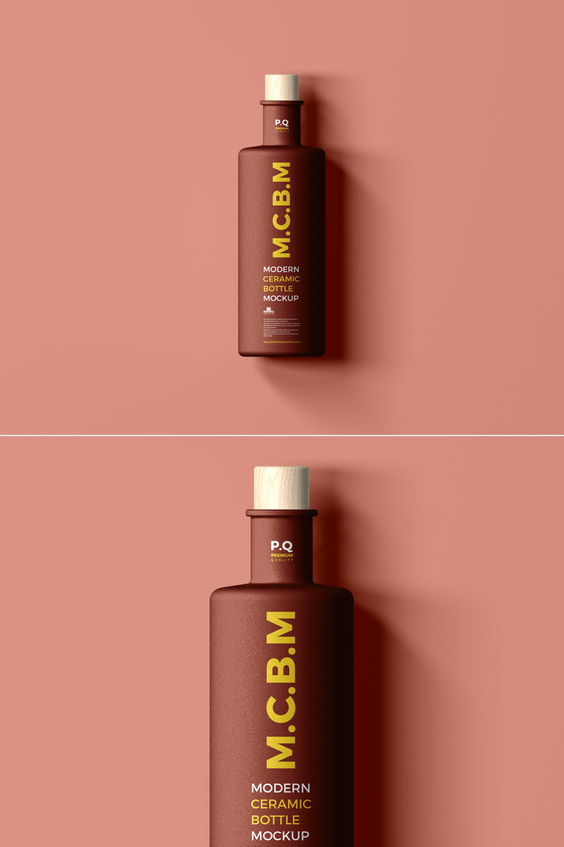 Free-Wooden-Lid-Ceramic-Bottle-Mockup