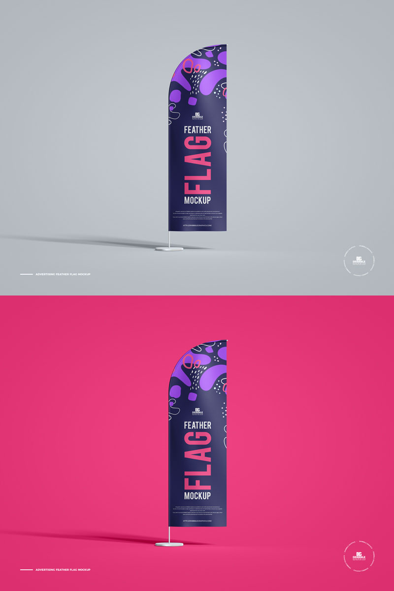 Free-Fabulous-Branding-Feather-Flag-Mockup