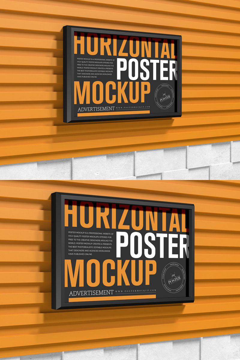Free-Elegant-Horizontal-Poster-Mockup