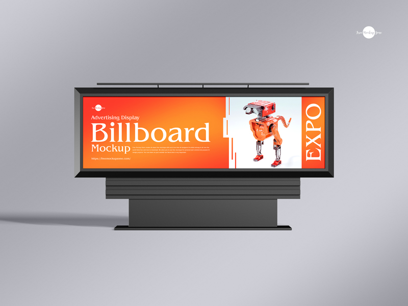 Free-Advertising-Display-Billboard-Mockup