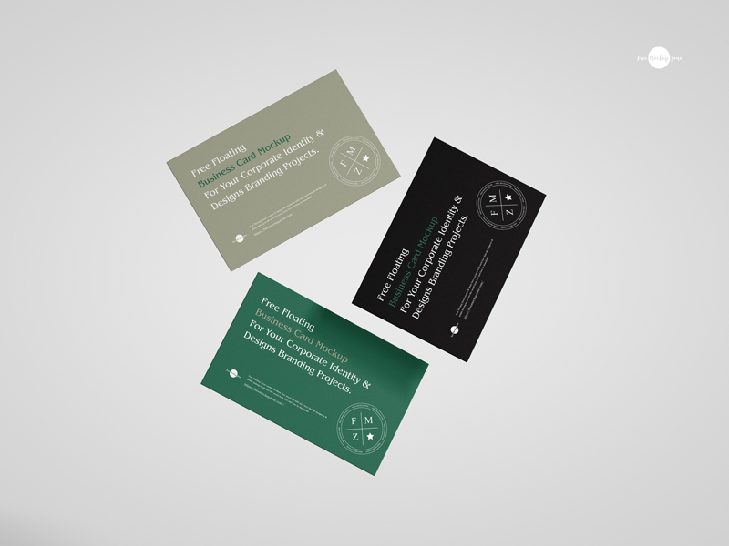 Free-Floating-Business-Card-Mockup