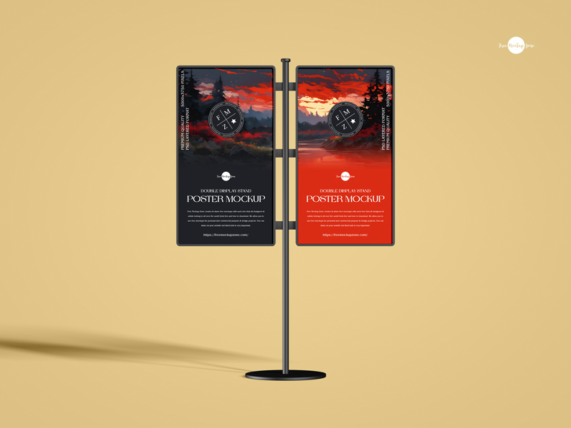Free-Double-Display-Stand-Poster-Mockup-600